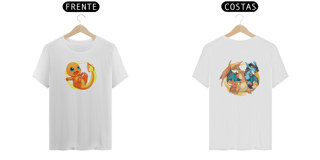 Nome do produto Camiseta Charizard - Pokemon edition - Unissex