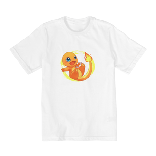Nome do produto Camiseta Charmander - Pokemon Edition - Infantil 10-14