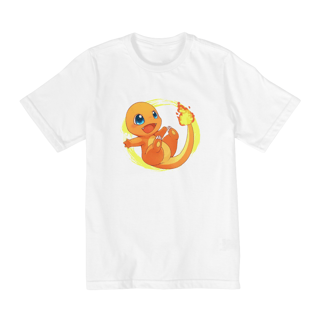 Nome do produto Camiseta Charmander - Pokemon Edition - Infantil 2-8