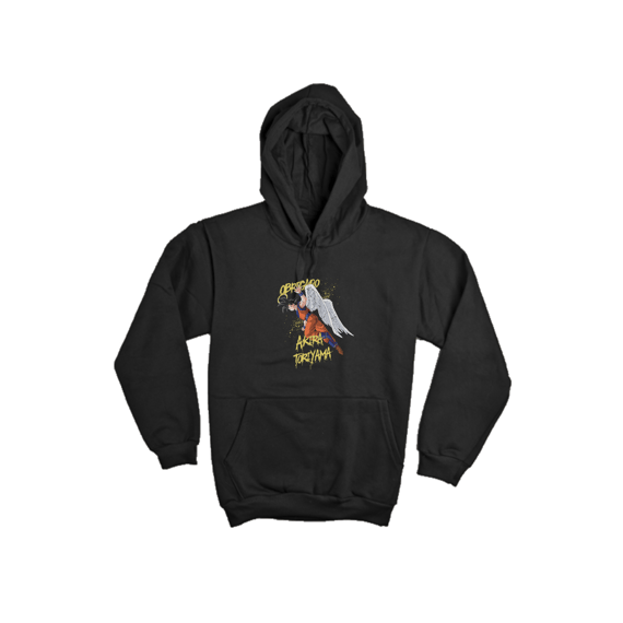 Moletom Obrigado Akira - Dragon Ball Edition - Moletom Canguru