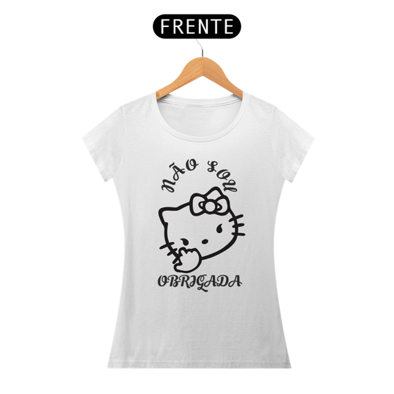 Não Sou obrigada Hello Kitty Baby long Prime
