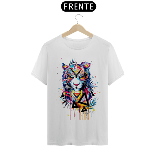 Nome do produto Tigre Abstrato T-Shirt