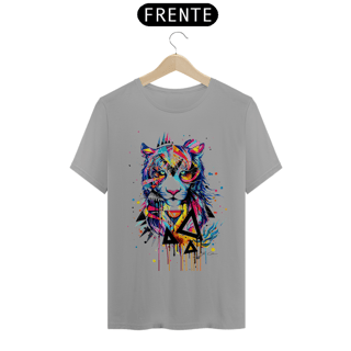 Nome do produto Tigre Abstrato T-Shirt