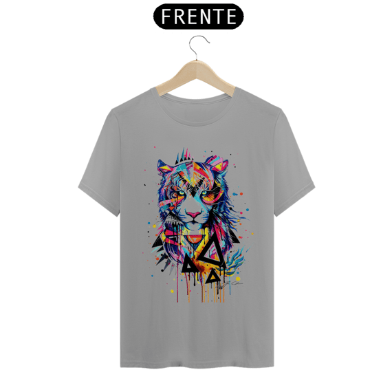 Tigre Abstrato T-Shirt