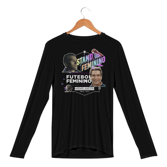 Stand-up feminino manga longa - Memelander