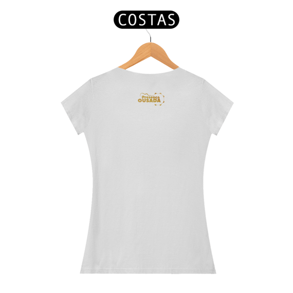 Camiseta Feminina Baby Long Classic - Presença Ousada