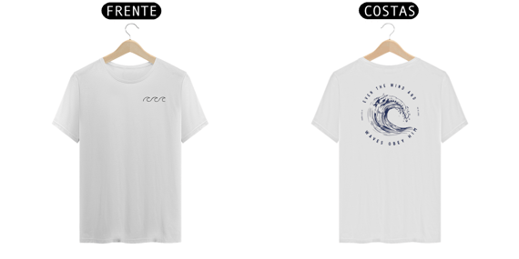 Camisa - ondas (Frente e costas)