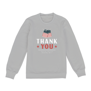 Nome do produto moletom - Thank you american