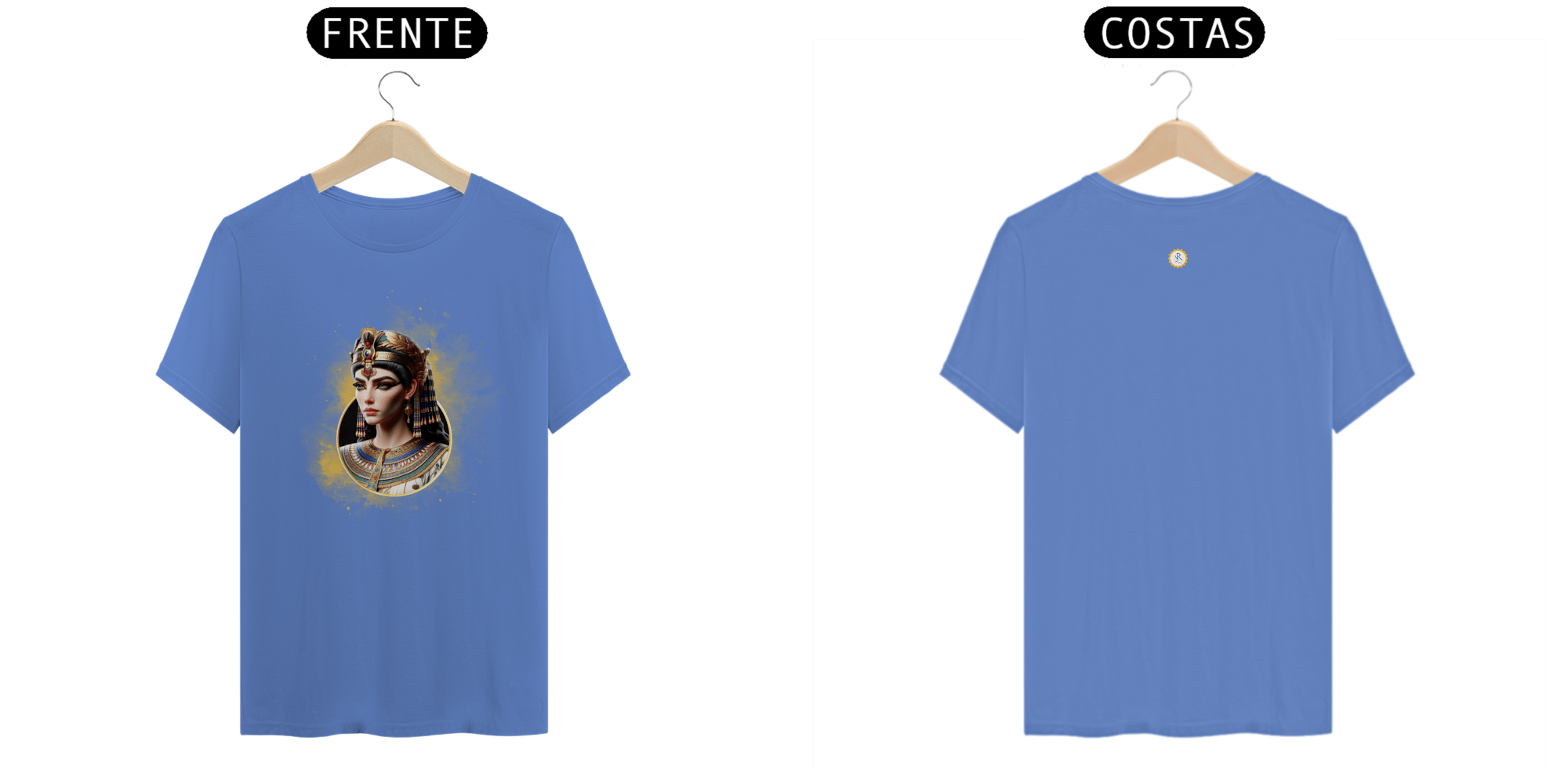 T-SHIRT ESTONADA UNISSEX - CLEÓPATRA - COLEÇÃO ARQUÉTIPOS