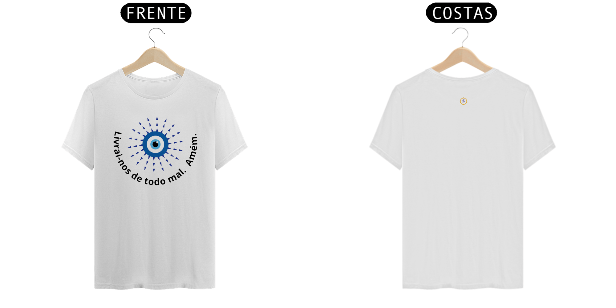 T-SHIRT QUALITY UNISSEX - OLHO GREGO - COLEÇÃO ZEN