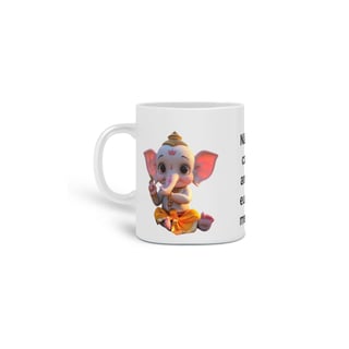 CANECA - GANESHA BABY - COLEÇÃO ORIENTE