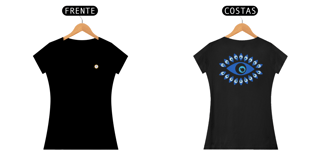 CAMISETA FEM BABY LONG PRIME - OLHO GREGO - COLEÇÃO ZEN