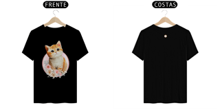 T-SHIRT QUALITY UNISSEX - GATINHOS - COLEÇÃO FOFURA