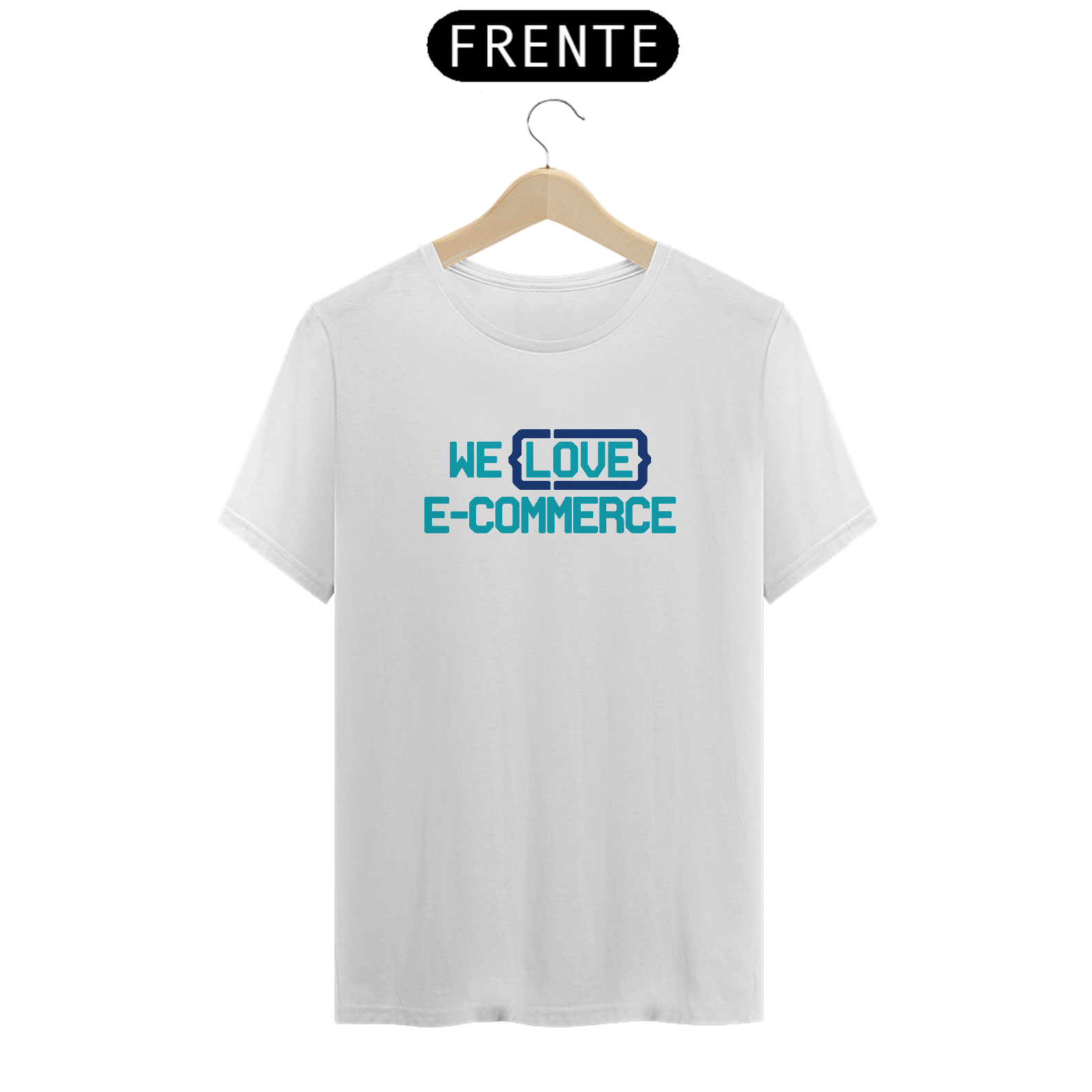 Camiseta We Love E-commerce (Unissex)