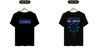 Nome do produto Nenhum de nós sozinho é melhor que todos nós juntos | Frente e Costas