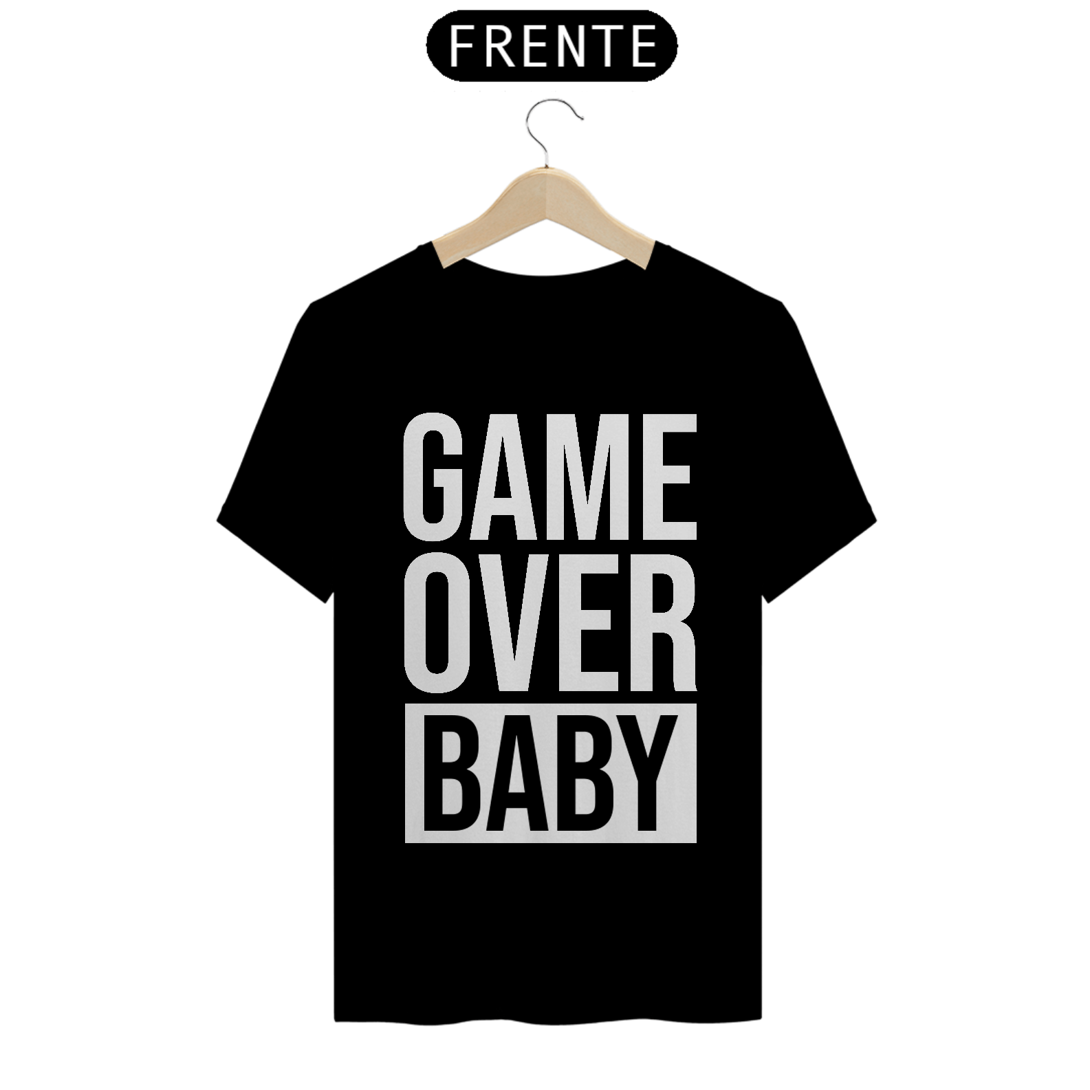 Camiseta Game Over Baby