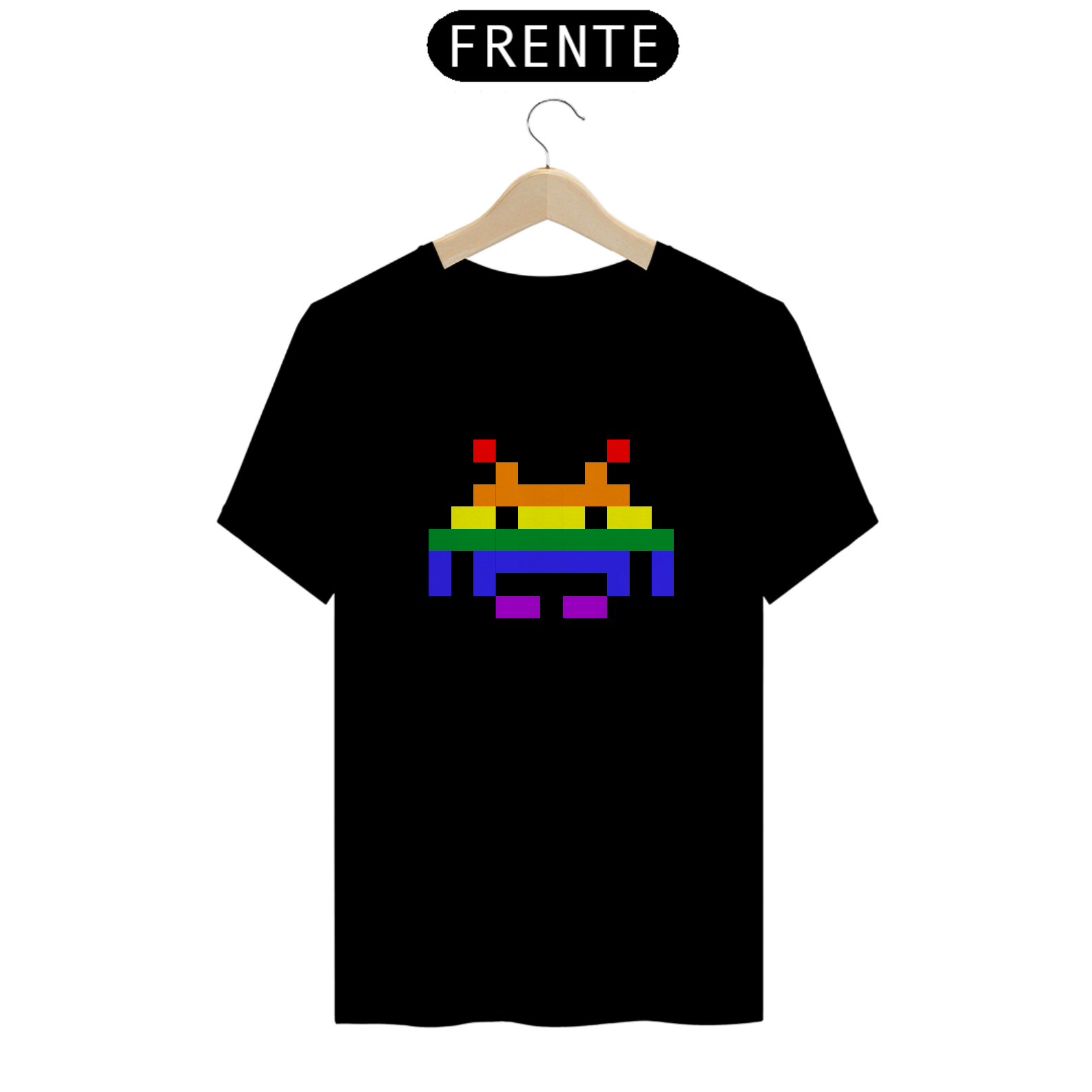 Camiseta Space Invaders Pride