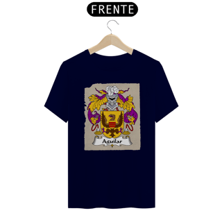 Nome do produto Camiseta Brasão Família Aguilar Sobrenomes Heráldica 