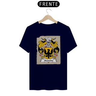 Nome do produto Camiseta Brasão Família Azevedo Sobrenomes Símbolos
