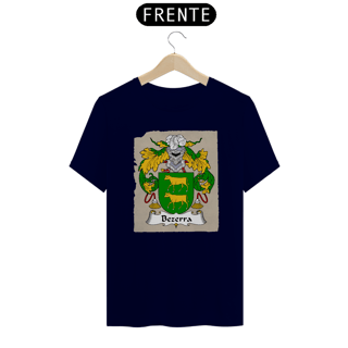 Nome do produto Camiseta Brasão Família Bezerra Sobrenomes Heráldica 