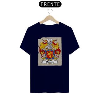 Nome do produto Camiseta Brasão Família Borges Sobrenomes Símbolos 