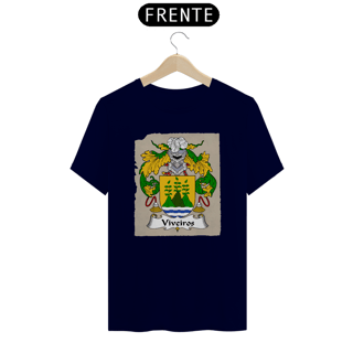 Nome do produto Brasão Família Viveiros Origem Camiseta Sobrenome