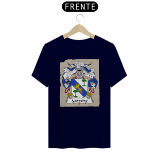 Nome do produto Brasão Família Carreiro Camiseta Sobrenome Origem