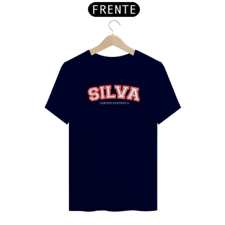Nome do produto Sobrenome Família Silva Camiseta Colegial Vintage Retro