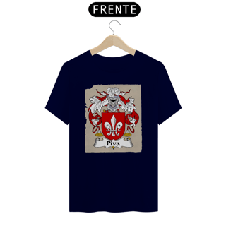 Nome do produto Brasão Família Piva Origem Historia Camiseta Sobrenome