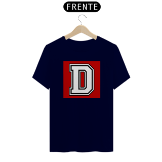 Nome do produto Letra D Alfabeto Camiseta Inicial Nome
