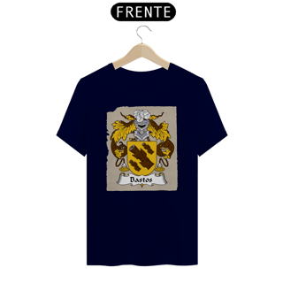 Nome do produto Brasão Família Bastos Origem Historia Camiseta Sobrenome