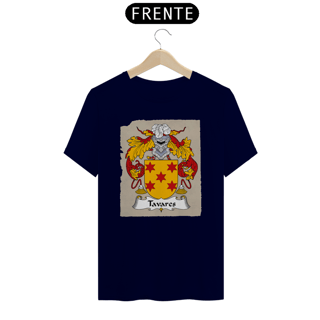 Nome do produto Brasão Família Tavares Origem Historia Camiseta Sobrenome 