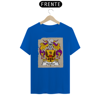 Nome do produto Camiseta Brasão Família Aguilar Sobrenomes Heráldica 
