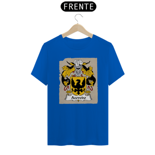 Nome do produto Camiseta Brasão Família Azevedo Sobrenomes Símbolos