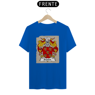 Nome do produto Camiseta Brasão Família Bastos Sobrenomes Símbolos