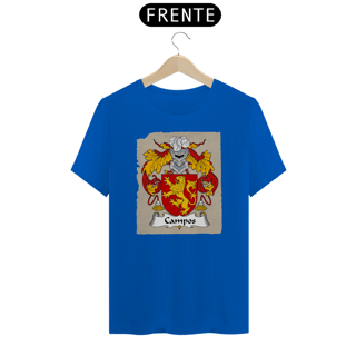 Nome do produto Camiseta Brasão Família Campos Sobrenomes Símbolos