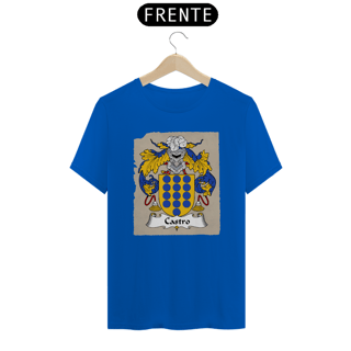 Nome do produto Brasão Família Castro Camiseta Origem Sobrenome Símbolos