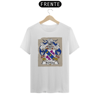 Nome do produto Camiseta Brasão Família Barbosa Sobrenomes Símbolos