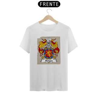 Nome do produto Camiseta Brasão Família Borges Sobrenomes Símbolos 