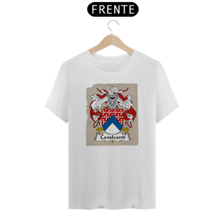 Nome do produto Camiseta Brasão Família Cavalcanti Sobrenomes Símbolos