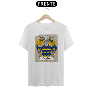 Nome do produto Brasão Família Cunha Origem Camiseta Sobrenome
