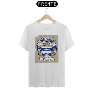 Nome do produto Brasão Família Peixoto Camiseta Origem Sobrenomes 
