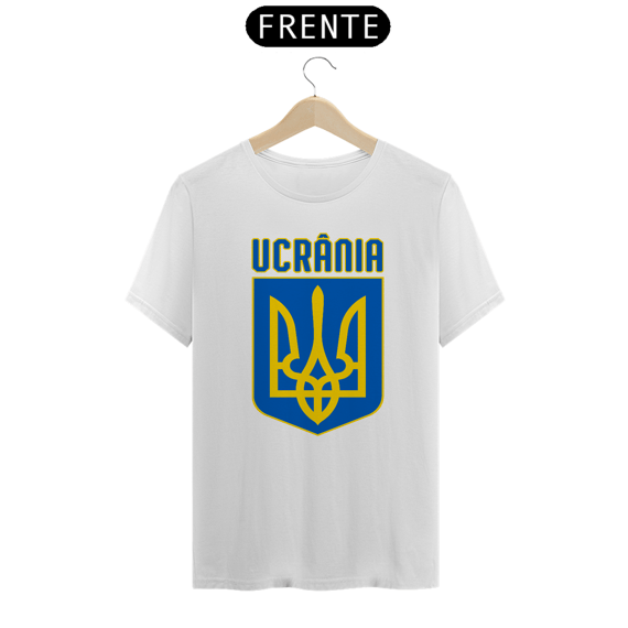 Camiseta Brasão Ucrânia Países Tradição Ucraniana