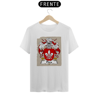 Nome do produto Brasão Família Piva Origem Historia Camiseta Sobrenome