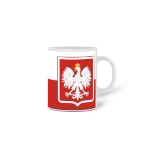 Nome do produto Caneca Bandeira Polonia Polska Brasão Aguia