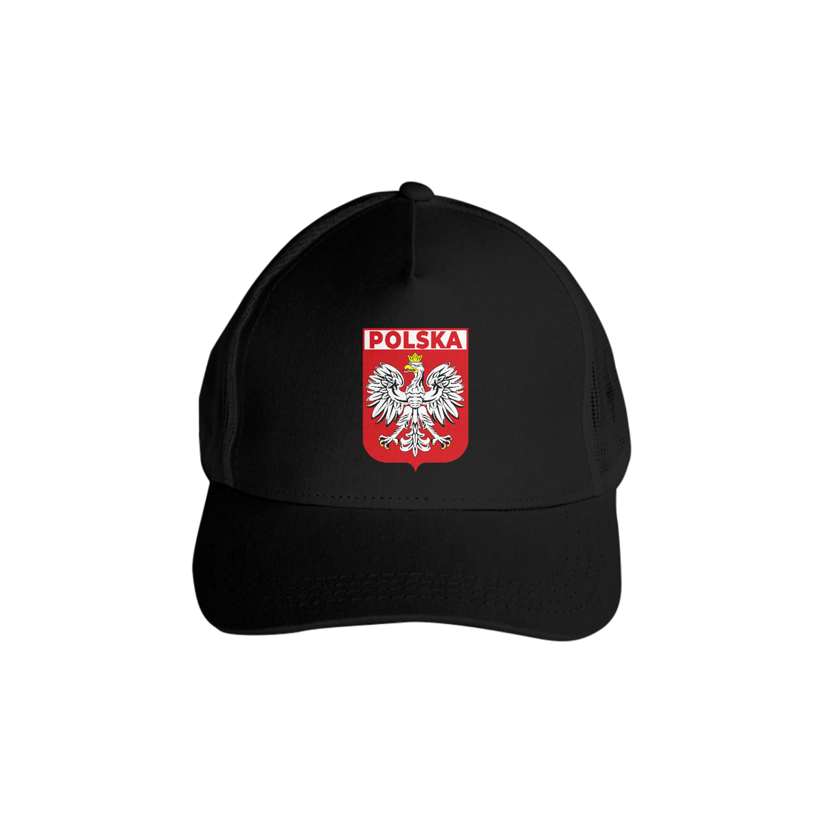 Nome do produto: Boné Trucker Brasão Polônia Polska Países 
