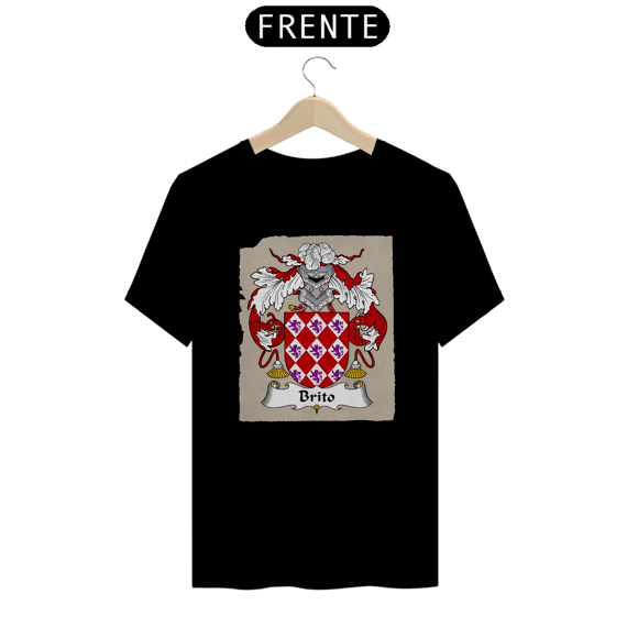 Brasão Família Brito Origem Historia Camiseta Sobrenome