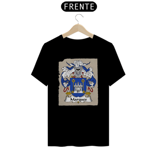 Camiseta Brasão Família Marques Sobrenomes Heráldica