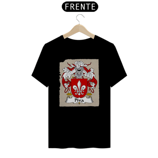 Nome do produto Brasão Família Piva Origem Historia Camiseta Sobrenome