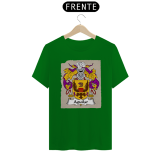 Nome do produto Camiseta Brasão Família Aguilar Sobrenomes Heráldica 